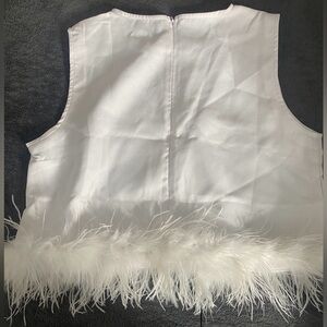 Medium size white top